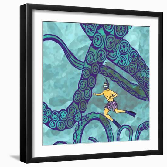 Misadventure III-Alicia Ludwig-Framed Art Print