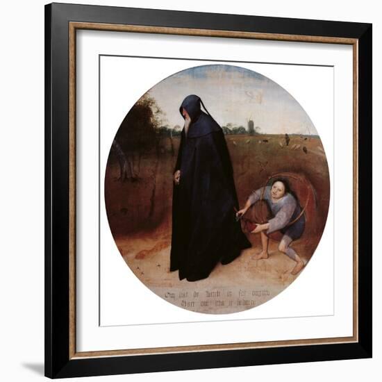 Misanthrope-Pieter Bruegel the Elder-Framed Giclee Print