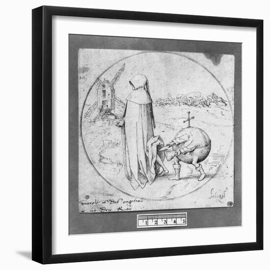 Misanthrope-Pieter Bruegel the Elder-Framed Giclee Print