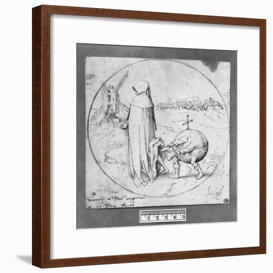 Misanthrope-Pieter Bruegel the Elder-Framed Giclee Print