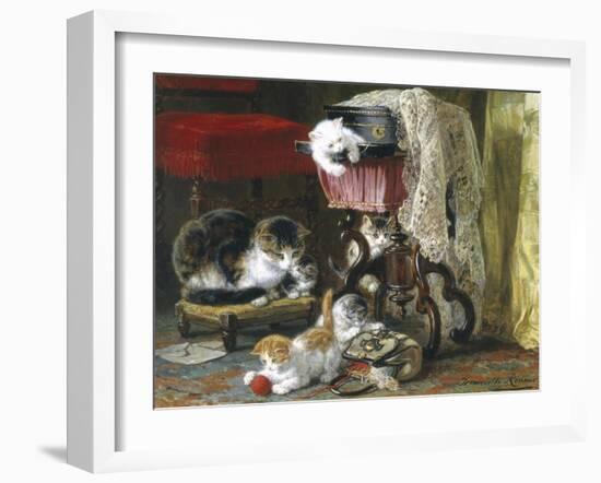 Mischief Makers-Henriette Ronner Knip-Framed Giclee Print