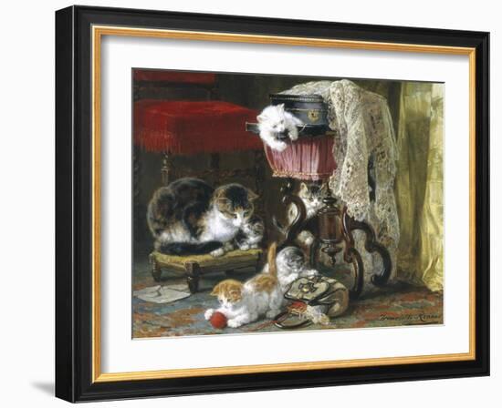 Mischief Makers-Henriette Ronner Knip-Framed Giclee Print