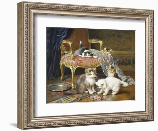 Mischief Makers-Leon Charles Huber-Framed Giclee Print