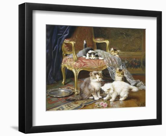 Mischief Makers-Leon Charles Huber-Framed Giclee Print