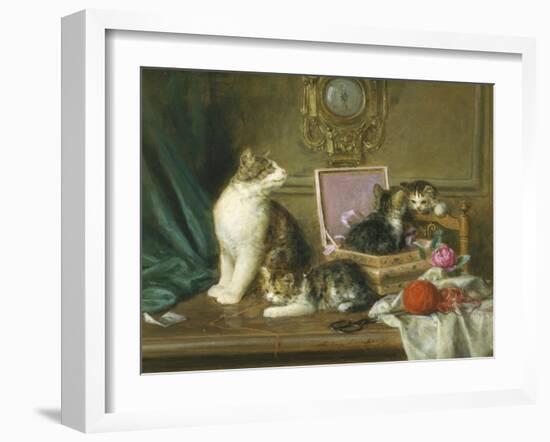 Mischief Makers-Louis Eugene Lambert-Framed Giclee Print