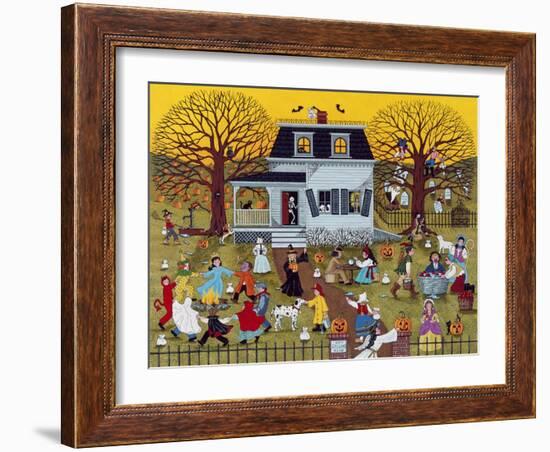 Mischief on Gallows Road-Sheila Lee-Framed Giclee Print