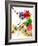 Mischievous Holiday Animal - Rainbow Unicorn-Stella Chang-Framed Art Print