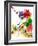 Mischievous Holiday Animal - Rainbow Unicorn-Stella Chang-Framed Art Print