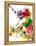 Mischievous Holiday Animal - Rainbow Unicorn-Stella Chang-Framed Stretched Canvas