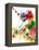 Mischievous Holiday Animal - Rainbow Unicorn-Stella Chang-Framed Stretched Canvas