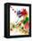 Mischievous Holiday Animal - Rainbow Unicorn-Stella Chang-Framed Stretched Canvas