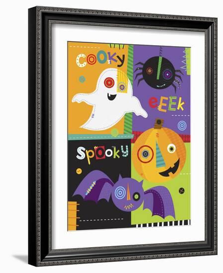 Mish Mash Halloween-Holli Conger-Framed Giclee Print