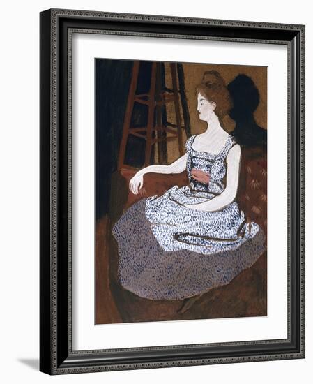 Misia Godebska-Natanson-Felix Edouard Vallotton-Framed Giclee Print