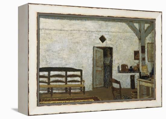 Misia in Villeneuve-Sur-Yonne-Edouard Vuillard-Framed Stretched Canvas