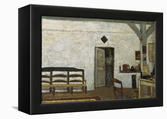Misia in Villeneuve-Sur-Yonne-Edouard Vuillard-Framed Stretched Canvas