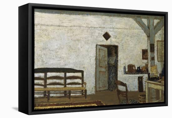 Misia in Villeneuve-Sur-Yonne-Edouard Vuillard-Framed Stretched Canvas