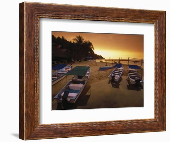 Mismaloya Beach, Puerta Vallarta, Mexico-Walter Bibikow-Framed Photographic Print