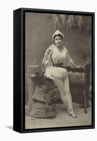 Miss Ada Blanche, as Robinson Crusoe-null-Framed Premier Image Canvas