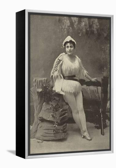 Miss Ada Blanche, as Robinson Crusoe-null-Framed Premier Image Canvas