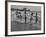 Miss America Candidates Playing in Surf During Contest Period-Peter Stackpole-Framed Premium Photographic Print