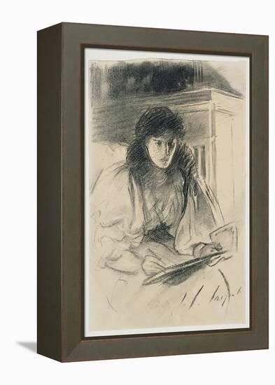 Miss Anstruther Thomson, 1899-John Singer Sargent-Framed Premier Image Canvas