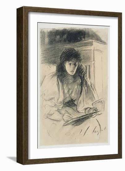 Miss Anstruther Thomson, 1899-John Singer Sargent-Framed Giclee Print