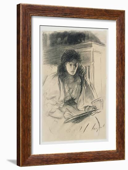 Miss Anstruther Thomson, 1899-John Singer Sargent-Framed Giclee Print