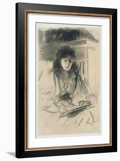 Miss Anstruther Thomson, 1899-John Singer Sargent-Framed Giclee Print