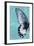 Miss Butterfly Agenor Profil - Turquoise-Philippe Hugonnard-Framed Photographic Print
