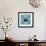 Miss Butterfly Agenor Sq - Turquoise-Philippe Hugonnard-Framed Photographic Print displayed on a wall