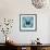 Miss Butterfly Agenor Sq - Turquoise-Philippe Hugonnard-Framed Photographic Print displayed on a wall