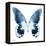 Miss Butterfly Agenor Sq - X-Ray White Edition-Philippe Hugonnard-Framed Stretched Canvas