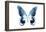 Miss Butterfly Agenor - X-Ray White Edition-Philippe Hugonnard-Framed Premier Image Canvas
