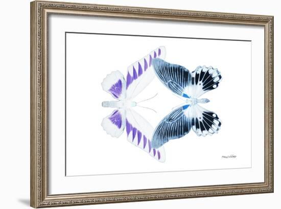 Miss Butterfly Duo Brookagenor - X-Ray White Edition-Philippe Hugonnard-Framed Photographic Print