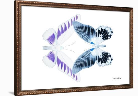 Miss Butterfly Duo Brookagenor - X-Ray White Edition-Philippe Hugonnard-Framed Photographic Print