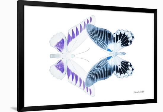 Miss Butterfly Duo Brookagenor - X-Ray White Edition-Philippe Hugonnard-Framed Photographic Print