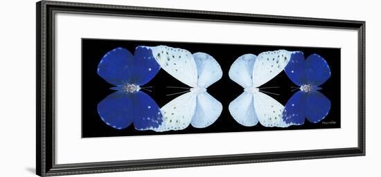 Miss Butterfly Duo Catoploea Pan - X-Ray Black Edition II-Philippe Hugonnard-Framed Photographic Print