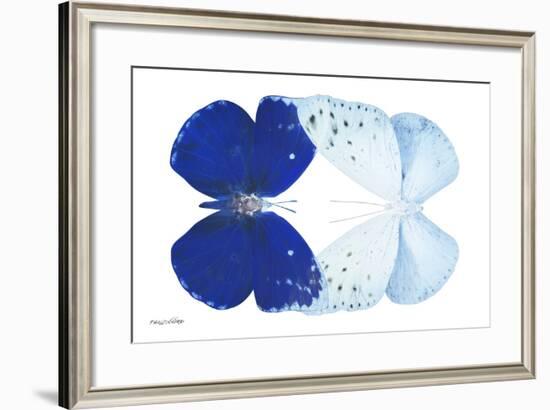 Miss Butterfly Duo Catoploea - X-Ray White Edition-Philippe Hugonnard-Framed Photographic Print