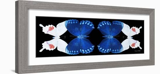 Miss Butterfly Duo Formohermos Pan - X-Ray Black Edition II-Philippe Hugonnard-Framed Photographic Print