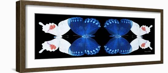 Miss Butterfly Duo Formohermos Pan - X-Ray Black Edition II-Philippe Hugonnard-Framed Photographic Print