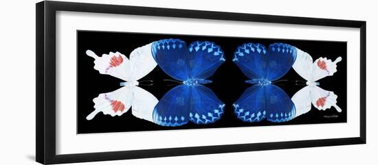 Miss Butterfly Duo Formohermos Pan - X-Ray Black Edition II-Philippe Hugonnard-Framed Photographic Print