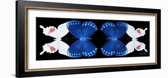 Miss Butterfly Duo Formohermos Pan - X-Ray Black Edition II-Philippe Hugonnard-Framed Photographic Print