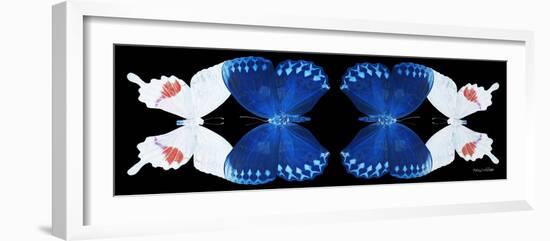 Miss Butterfly Duo Formohermos Pan - X-Ray Black Edition II-Philippe Hugonnard-Framed Photographic Print