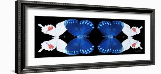 Miss Butterfly Duo Formohermos Pan - X-Ray Black Edition II-Philippe Hugonnard-Framed Photographic Print