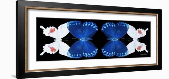 Miss Butterfly Duo Formohermos Pan - X-Ray Black Edition II-Philippe Hugonnard-Framed Premium Photographic Print