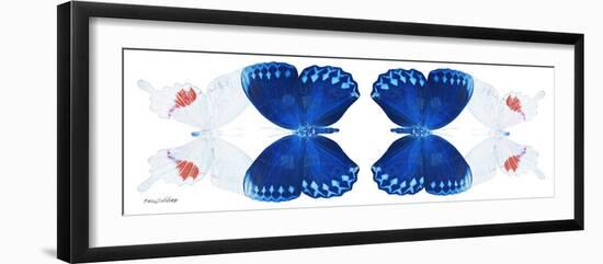 Miss Butterfly Duo Formohermos Pan - X-Ray White Edition II-Philippe Hugonnard-Framed Photographic Print