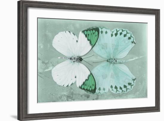 Miss Butterfly Duo Formoia - Coral Green-Philippe Hugonnard-Framed Photographic Print