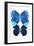 Miss Butterfly Duo Formoia II - X-Ray White Edition-Philippe Hugonnard-Framed Photographic Print