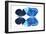 Miss Butterfly Duo Formoia - X-Ray White Edition-Philippe Hugonnard-Framed Photographic Print