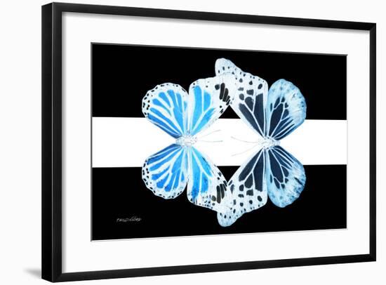 Miss Butterfly Duo Genuswing - X-Ray B&W Edition II-Philippe Hugonnard-Framed Photographic Print